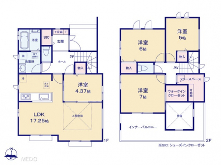 @Ԏ聟Q`Floor plan`@}ʂƈقȂꍇ͌Dv܂B