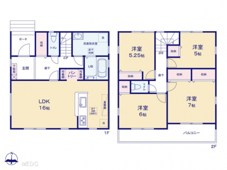 @Ԏ聟P`Floor plan`@}ʂƈقȂꍇ͌D