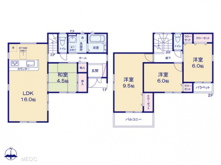 @Ԏ聟P`Floor plan`@}ʂƈقȂꍇ͌D