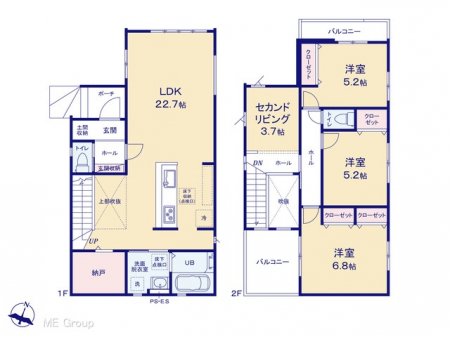 @Ԏ聟Q`Floor plan`@}ʂƈقȂꍇ͌D