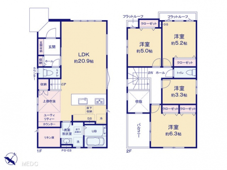 @Ԏ聟2`Floor plan`  }ʂƈقȂꍇ͌Dv܂B