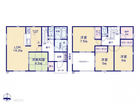 @Ԏ聟R`Floor plan`@}ʂƈقȂꍇ͌D