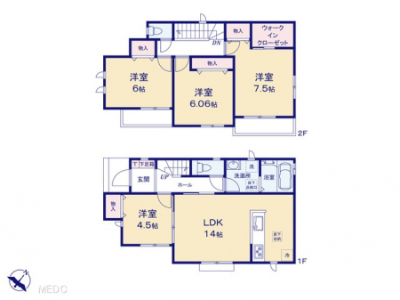 @Ԏ聟2-1`Floor plan`}ʂƈقȂꍇ͌D