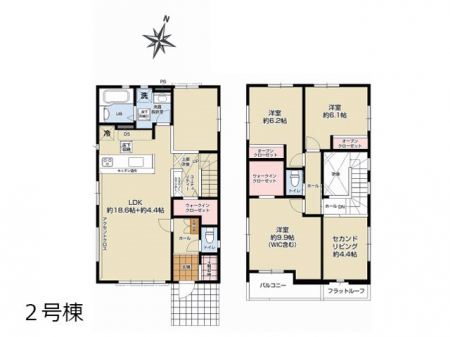 @Ԏ聟2`Floor plan`@}ʂƈقȂꍇ͌D