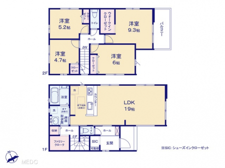 @Ԏ聟P`Floor plan`@}ʂƈقȂꍇ͌D