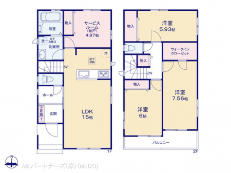 @Ԏ聟P`Floor plan`@}ʂƈقȂꍇ͌D