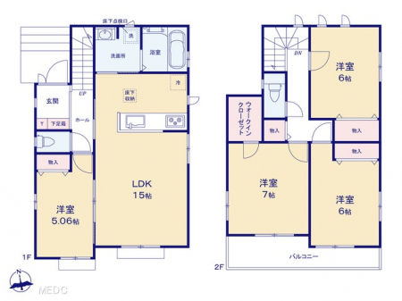 @Ԏ聟Q`Floor plan`@}ʂƈقȂꍇ͌D