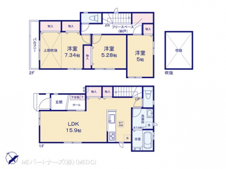 @Ԏ聟P`Floor plan`@}ʂƈقȂꍇ͌D