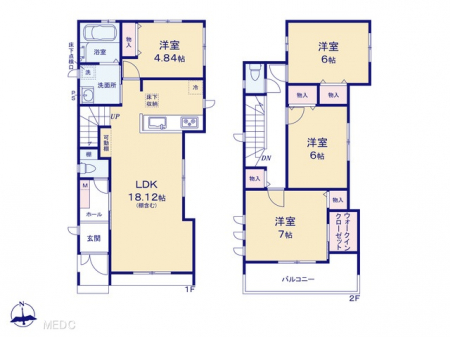 @Ԏ聟Q`Floor plan`@}ʂƈقȂꍇ͌D