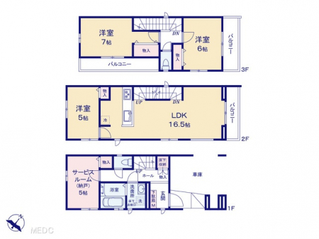 @Ԏ聟P`Floor plan`@}ʂƈقȂꍇ͌D