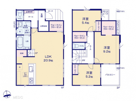 @Ԏ聟1`Floor plan`  }ʂƈقȂꍇ͌D