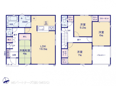 @Ԏ聟P`Floor plan`@}ʂƈقȂꍇ͌D