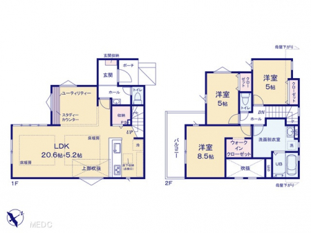 @Ԏ聟P`Floor plan`@}ʂƈقȂꍇ͌D