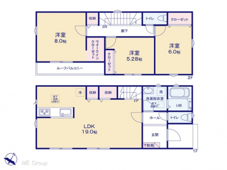 @Ԏ聟Q`Floor plan`@}ʂƈقȂꍇ͌D