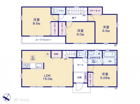 @Ԏ聟P`Floor plan`@}ʂƈقȂꍇ͌D