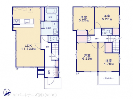 @Ԏ聟Q`Floor plan`@}ʂƈقȂꍇ͌D