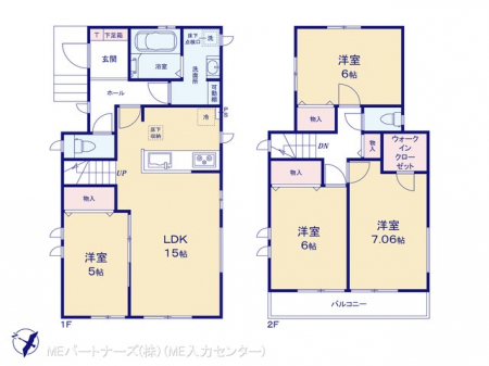 @Ԏ聟P`Floor plan`@}ʂƈقȂꍇ͌D