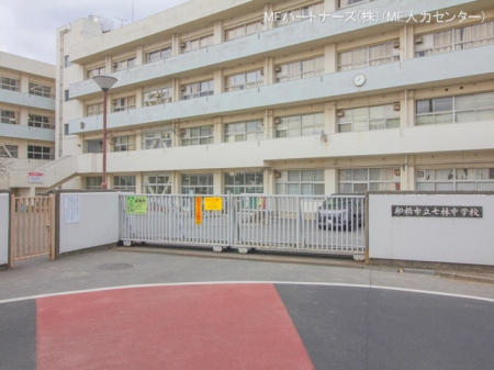 周辺環境　中学校 1200m 船橋市立七林中学校