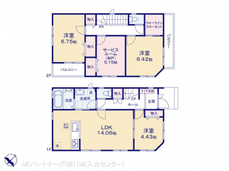 @Ԏ聟2-G`Floor plan`@}ʂƈقȂꍇ͌D