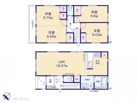 @Ԏ聟P`Floor plan`@}ʂƈقȂꍇ͌D