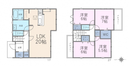 @Ԏ`Floor plan`  }ʂƈقȂꍇ͌D