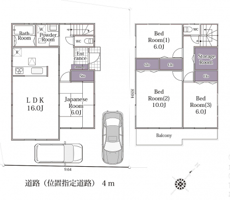 @Ԏ`Floor plan`@}ʂƈقȂꍇ͌Dv܂B