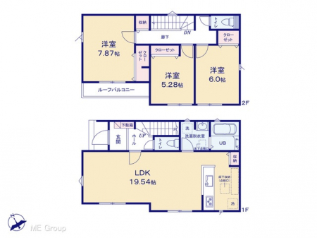 @Ԏ聟T`Floor plan`@}ʂƈقȂꍇ͌D