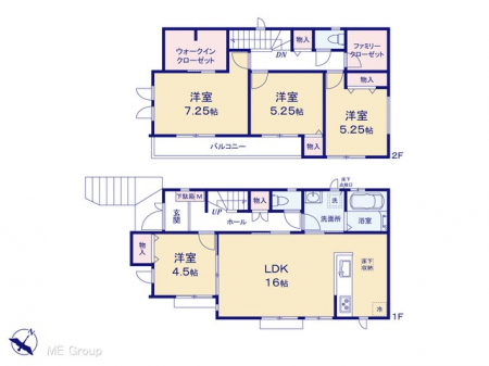 @Ԏ聟P`Floor plan`@}ʂƈقȂꍇ͌D