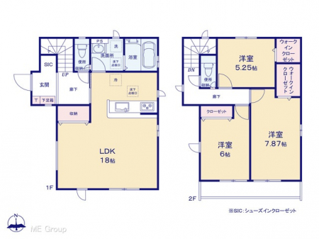 　間取り～Floor plan～　図面と異なる場合は現況を優先