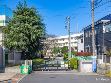 周辺環境　中学校 800m 船橋市立古和釜中学校