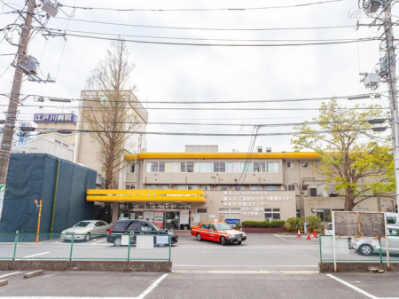 周辺環境　病院 2060m 江戸川病院