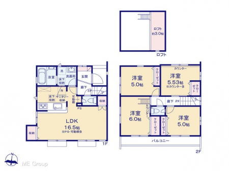 @Ԏ聟1`Floor plan`  }ʂƈقȂꍇ͌Dv܂B