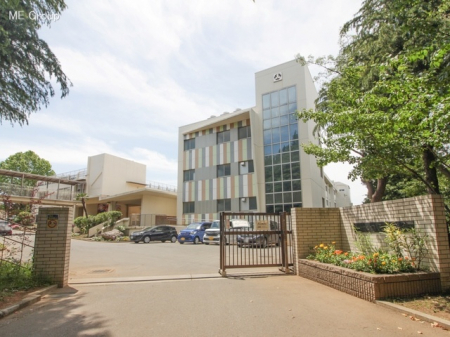 周辺環境　中学校 1300m 船橋市立前原中学校