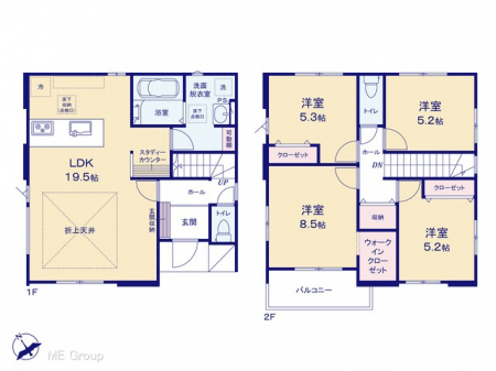 @Ԏ聟P`Floor plan`@}ʂƈقȂꍇ͌D