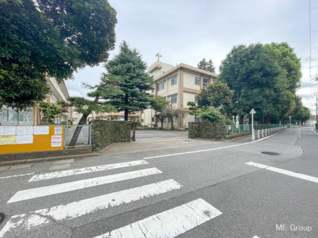 周辺環境　小学校 800m 千葉市立作新小学校