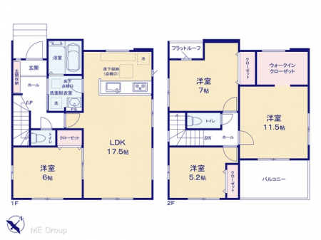 �@�Ԏ��`Floor plan�`�@�}�ʂƈقȂ�ꍇ�͌�����D��