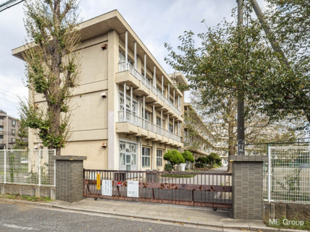 周辺環境　中学校 1450m 千葉市立椿森中学校