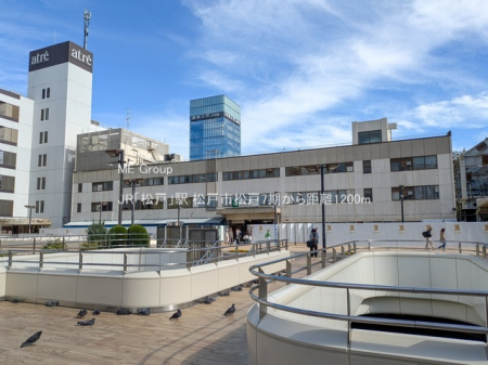 周辺環境　駅 1200m JR「松戸」駅
