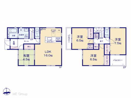 @Ԏ聟P`Floor plan`@}ʂƈقȂꍇ͌D