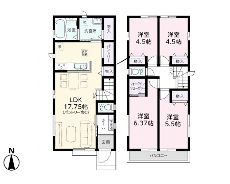 @Ԏ`Floor plan`}ʂƈقȂꍇ͌D  