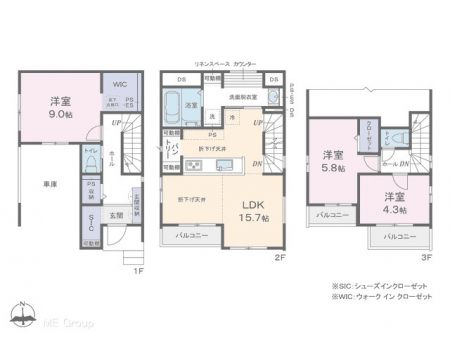 @Ԏ`Floor plan`@}ʂƈقȂꍇ͌D