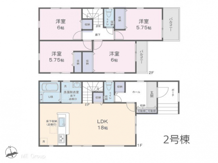 @Ԏ聟Q`Floor plan`  }ʂƈقȂꍇ͌D