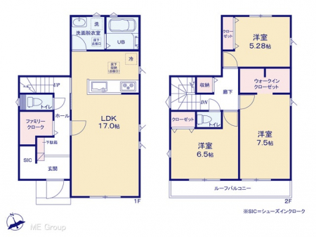 �@�Ԏ�聟�P�������`Floor plan�`�@�}�ʂƈقȂ�ꍇ�͌�����D��