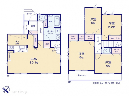 �@�Ԏ��`Floor plan�`�@�}�ʂƈقȂ�ꍇ�͌�����D��