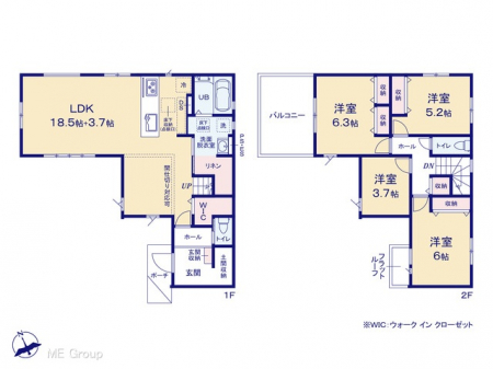 �@�Ԏ��`Floor plan�`�@�}�ʂƈقȂ�ꍇ�͌�����D��