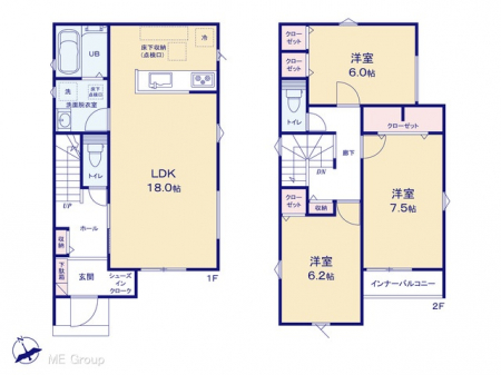 @Ԏ聟1`Floor plan`@}ʂƈقȂꍇ͌D