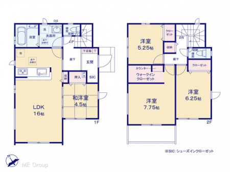�@�Ԏ��`Floor plan�`�@�}�ʂƈقȂ�ꍇ�͌�����D��