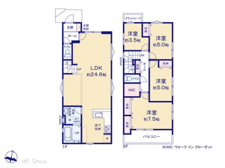 �@�Ԏ��`Floor plan�`�@�}�ʂƈقȂ�ꍇ�͌�����D��