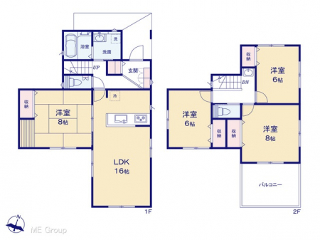 �@�Ԏ�聟�R�������`Floor plan�`�@�}�ʂƈقȂ�ꍇ�͌�����D��