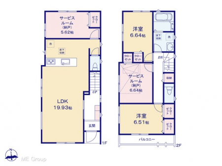 @Ԏ聟P`Floor plan`@}ʂƈقȂꍇ͌D